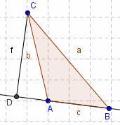 Esercizio n 5: disegno del trapezio Disegnare un segmento AB ed un punto C esterno allo stesso. Per C disegnare la parallela ad AB, unire C con A e B con un punto qualsiasi preso sulla retta.