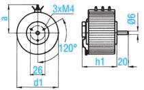 ..260 3,5 910 4,6 M100 7HSG230/6 230 0...230 6,0 1380 7HSG260/4,5 230 0.