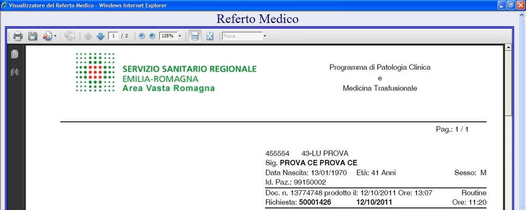 Pag. 40 Tutti i giorni occorre controllare gli eventuali referti