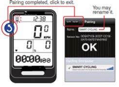 il Cycling Computer all interno di 10 cm l uno dall altro e mantenere lontano da altri dispositivi Bluetooth per evitare interferenze.