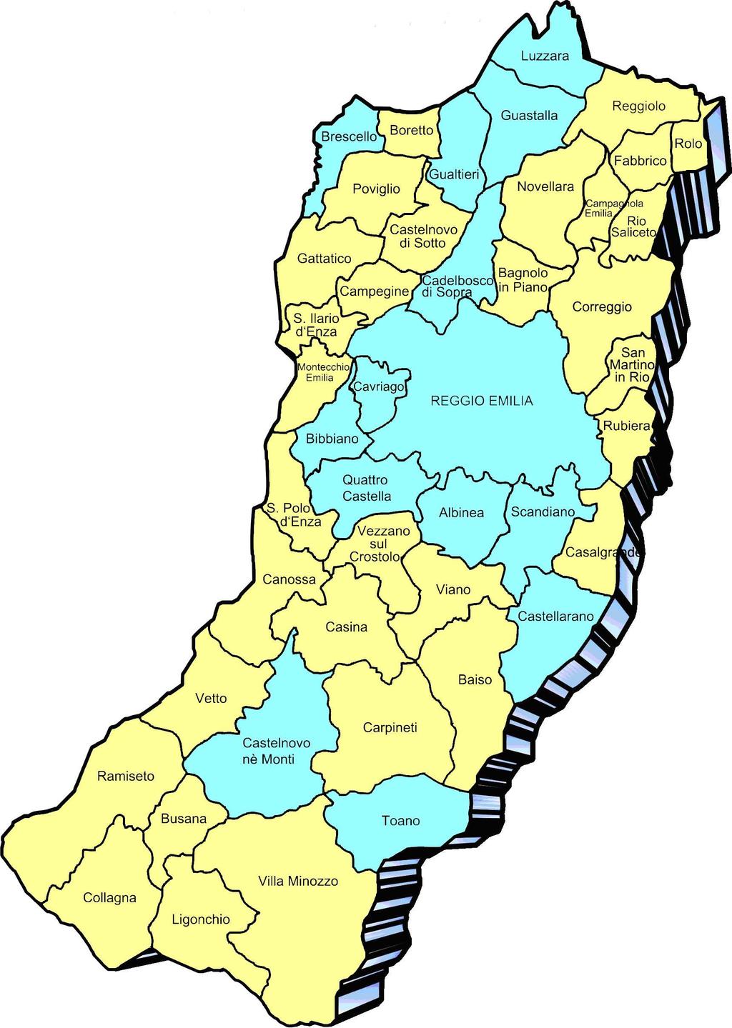 Al 2011 i centri di raccolta sono così diffusi sul territorio provinciale: Figura 6.1: Centri di Raccolta in Provincia 2 o più impianti 1 impianto Nella seguente Tabella 6.