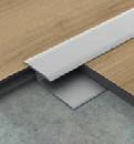 profili per pavimenti in LVT /5/F, PBAS/5/F, RC/5/F e 99/TR/26 sono dei profili di raccordo in alluminio anodizzato, per pavimenti flottanti in LVT e risultano adatti al pari livello, differente