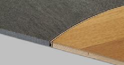 profili curvabili Proflex line è una linea di profili e battiscopa curvabili per la posa di pavimenti in ceramica, parquet, moquette, legno laminato, dove sia necessario seguire l andamento