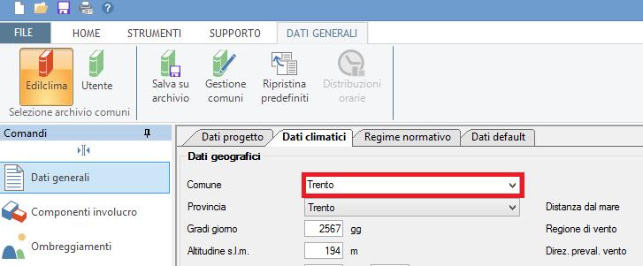 Ulteriori precisazioni: Nota 1 Il parametro limite del coefficiente globale di scambio termico H T dev essere confrontato, indipendentemente dalla zona climatica della località, con il valore in