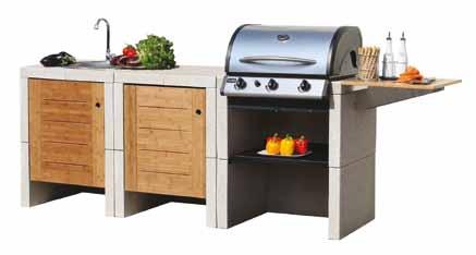 Melody Grill Melody Elemento barbecue Elemento acqua