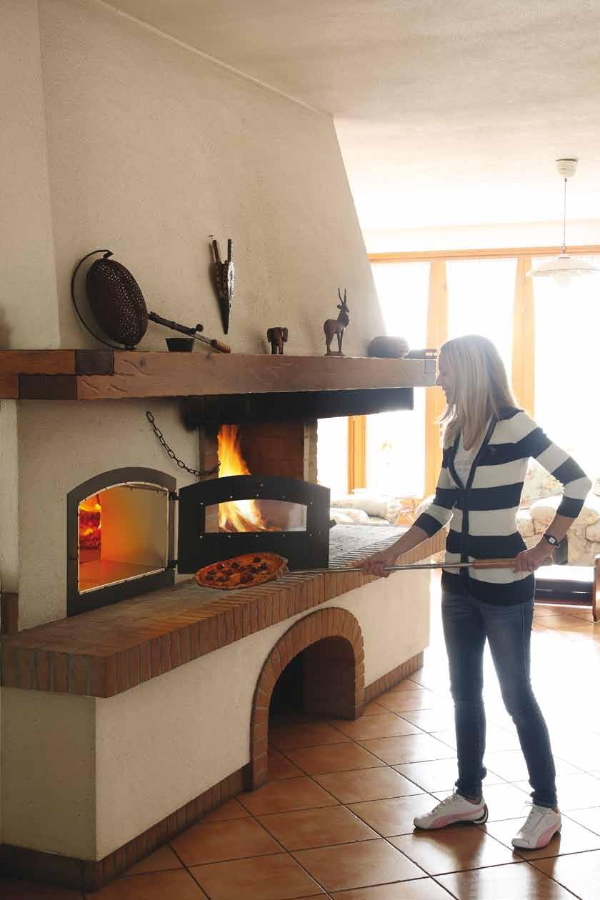 Forno Volta 0 volume ambiente minimo m 9 consumo ottimale kg h presa aria esterna cm 00 Componenti di piccole dimensioni, ad incastro preciso, per