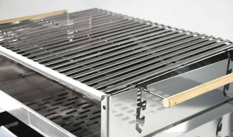 carbonella Barbecue in acciaio inox con