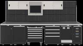 moduli C1 C2 C3 C5 S1 S2 W1 L 2530 mm 860 mm 2000 mm Esempio E3 Concepito per gli impieghi più