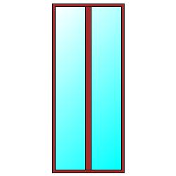 Studio Borrini CARATTERISTICHE TERMICHE DEI COMPONENTI FINESTRATI secondo UNI TS 113-1 - UNI EN ISO 6946 - UNI EN ISO 177 Caratteristiche del modulo Trasmittanza termica del modulo U 2,51 W/m 2 K