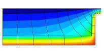 isolamento interno continuo - telaio posto a filo esterno Trasmittanza termica lineica di riferimento = 0,163 W/mK.