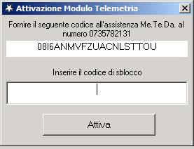 5. Contattare l Assistenza Clienti al numero 0735-782131 e comunicare ad un