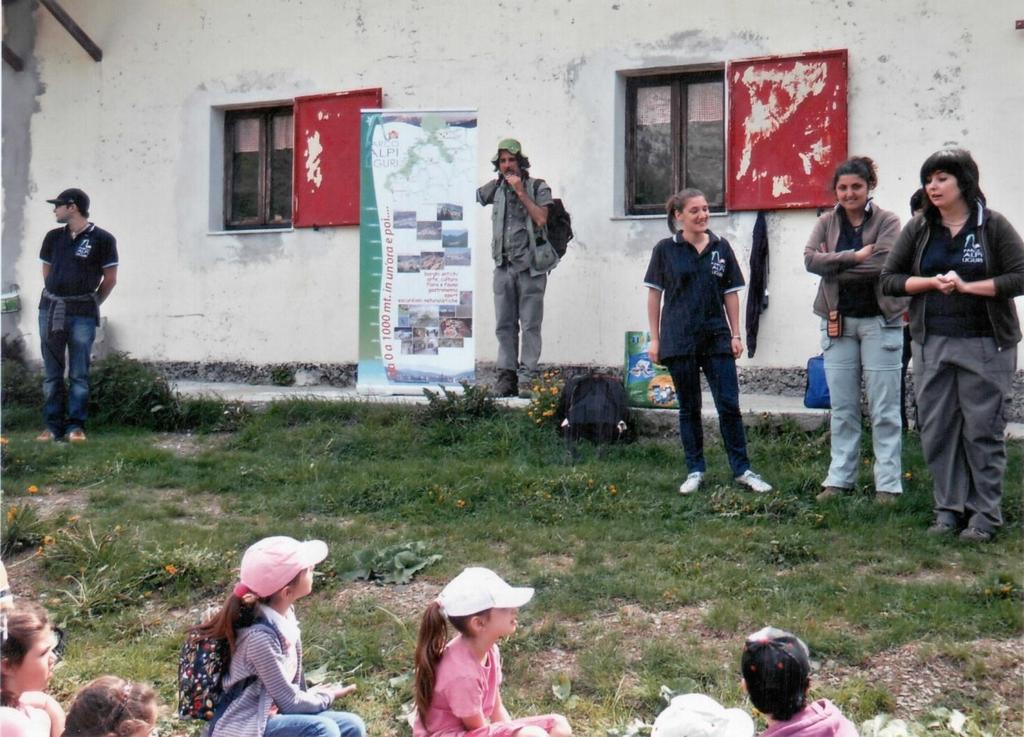 LA PRESENTAZIONE DEL PARCO Sapete di essere seduti in un Parco? C. E. A.