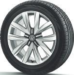 Con pneumatici 255/45 R 18. FU KO 10 Cerchi in lega leggera Springfield. 8 J x 18".