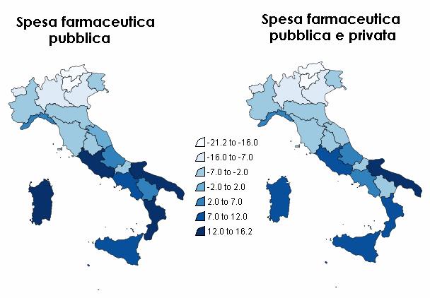 15 anni a 24 anni Da 25 anni a 44 anni Da 45 anni a 64 anni Da 65 anni a 74 anni Da 75 anni e oltre Classi di età 13 Colori più scuri corrispondono a un grado più elevato di inappropriatezza Una rete