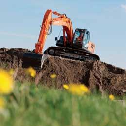 Lo ZAXIS 290 è dotato di un filtro di scarico in grado di fermare le sostanze inquinanti, che vengono automaticamente bruciate grazie a un catalizzatore di ossidazione e al controllo della