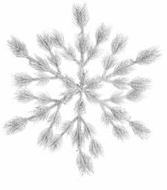 Fiocco di neve di pino bianco Disponibile in 2