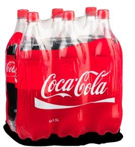 confezione da 6 p. es. Coca-Cola 6 1,5 l 9.