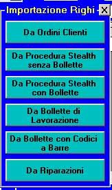 Con l'inserimento dei dati in questi campi si va' a indicare nel corpo del DDT il dettaglio della merce.