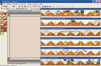 CARATTERISTICHE PRINCIPALI SOFTWARE gestione dell attrezzaggio con visualizzazione dell utensile e con supporti grafici atti ad evitare le possibilità di errori di inserimento dati; importazione