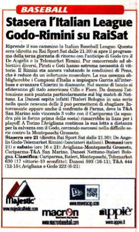 accordo con Sport Network, Corriere dello Sport/Stadio e Tuttosport