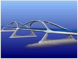 La piste ciclabili che dal ponte scendono al piano campagna saranno raccordate con le opere previste per le casse di espansione nell ambito della realizzazione delle stesse.
