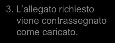 Il tipo di allegati richiesti varia in base all ente di formazione e alla tipologia di accreditamento prescelta. 1. Si seleziona il file da caricare. 4.