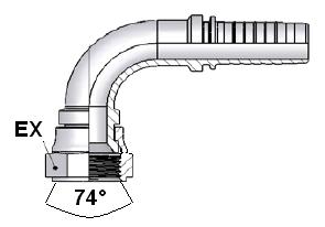 90 JIC SWIVEL FEMALE 74 CONE Femmina girevole 90 jic svasata 74 DKJ 90 90JSF0703 7/16 3/16" 17 90JSF0704 7/16 1/4" 17 90JSF0804 1/2 1/4" 17 90JSF0904 9/16 1/4 19 90JSF0905 9/16 5/16 19 90JSF0906 9/16