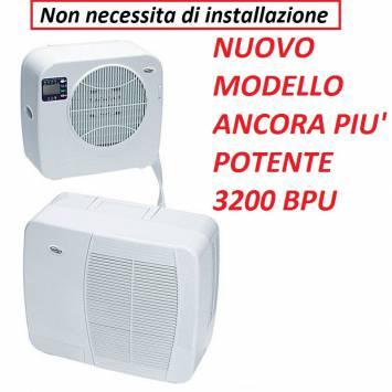 CONDIZIONATORI Codice: LAM3200 CONDIZIONATORE PORTATILE "MISTRALVAN 3200" - POTENZA 3200 BTU - CONSUMO 450 W/2,0 AH 628,75 Questo condizionatore split portatile, di nuova concezione, è destinato a