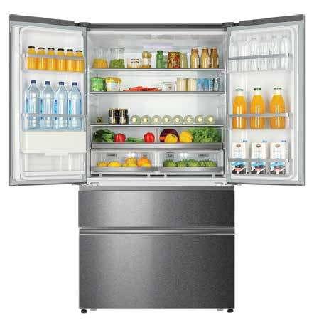 Multi-Door Serie 100 HB25FSSAAA Classe energetica A++ Total No Frost My Zone Inox EAN - 6901018049149 TOTAL 40 db Specifiche tecniche Classe energetica A++ Capacità netta totale (l) 685 Capacità