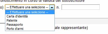 Se bisogna inserire Eventuale altra documentazione cliccare sul check corrispondente e inserire il testo, per la fotocopia del