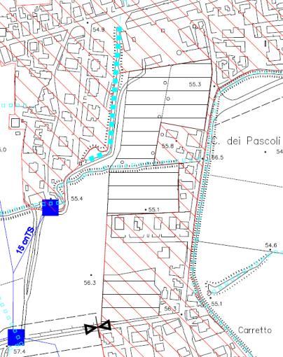 Lo stralcio della previsione consegue all accoglimento parziale della richiesta avanzata dalla proprietà (richiesta 2/4) localizzazione variante tav.psc4 vigente localizzazione variante tav.