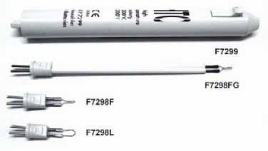 Inserendo una punta sterile (serie F7298) nella sua parte anteriore l elettrocauterio riutilizzabile diventa un sistema auto-alimentato per la cauterizzazione dei piccoli vasi e può essere usato al