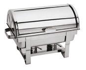 chafing-dish mit 2 Brennstoffhalter Rolltop chafing-dishs avec 2 porte-bruleur Rolltop chafing-dish 2 calentadores 130344064 64x35 40