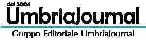 UMBRIAJOURNAL.COM (WEB) 1 / 3 umbriajournal.