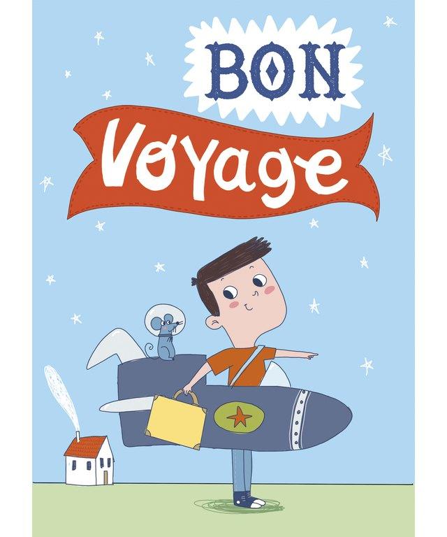 2015 - Bon voyage greeting card Bon voyage greeting card Pubblicata su: Lemonade Illustration