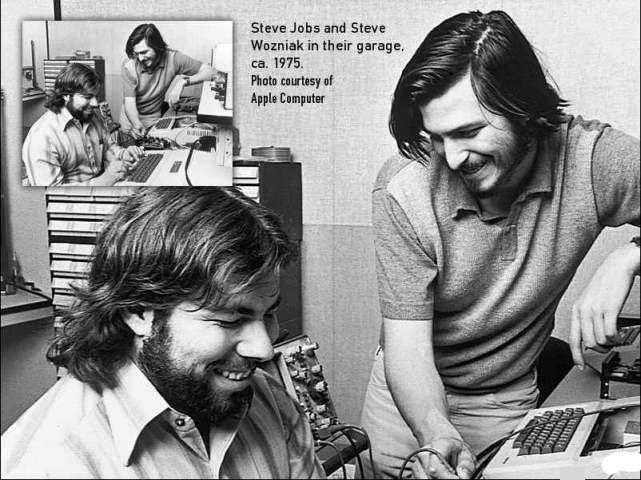 Wozniak, Steve Jobs Introduzione di numerosi mezzi di I/O (tastiera, mouse, monitor, piccole