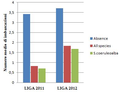 Inoltre è stato possibile effettuare un ulteriore confronto prendendo in esame altre due annualità, precendenti a quelle fin ora considerate, sempre riferite alla tratta Livorno- Golfo Aranci: LIGA