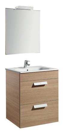 198 MOBILI DA SERIE / DEBBA Mobili da serie Debba Pack Debba Standard 4 e Unik Debba Standard 4 e Lavabo doppio, 2 applique