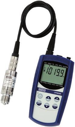 Calibrazione Tester portatile di pressione Modello CPH6300-S1 (versione a 1 canale) Modello CPH6300-S2 (versione a 2 canali) Scheda tecnica WIKA CT 12.