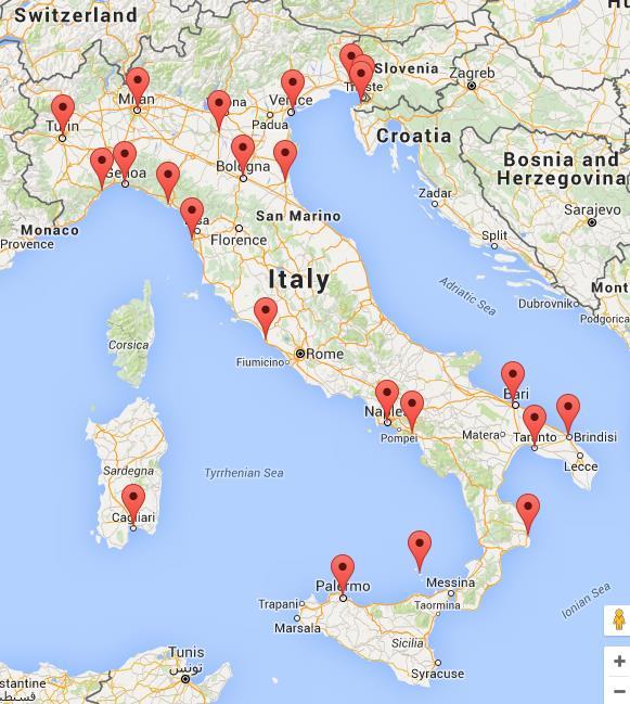 The International Propeller Clubs 22 Clubs in Italia Membership su base personale 1.