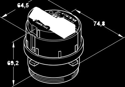 istameter m Modulo radio net 3 istameter radio net 3 - Errore [%] + 5 4 32 1 0 12 3 4 5 Qmin = 0,03 m 3 /h Classe B Qmin = 0,06 m 3 /h Classe A Qt = 0,12 m 3 /h Classe B Qt = 0,15 m 3 /h Classe A