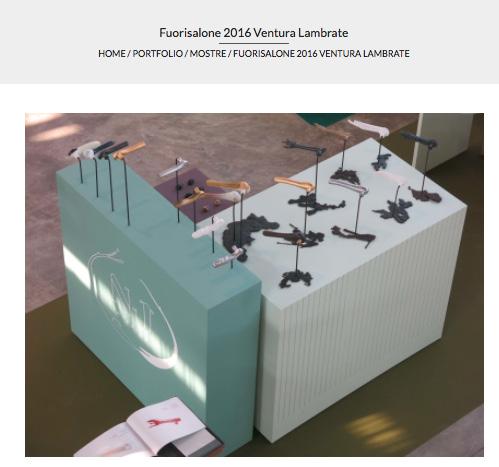 Lo studio Nj interiors ha partecipato all esposizione del Fuorisalone 2016 Ve