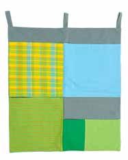 Lanka 31,00 tasche da parete patchwork in cotone cm