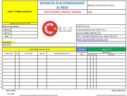 allegare la copia dell autorizzazione al