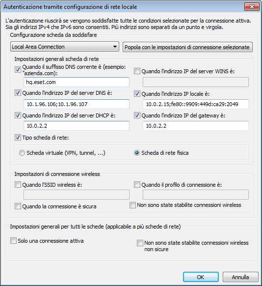 firewall personale del client, nonché la sezione del server. Si è verificato un errore durante la comunicazione con il server. Il server di autenticazione non è in funzione.