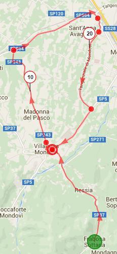 6^ Tappa domenica 7 agosto Frabosa Sottana Prato Nevoso km.