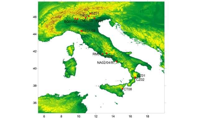 PUNTI OSSERVAZIONE Castanea sativa Fig.