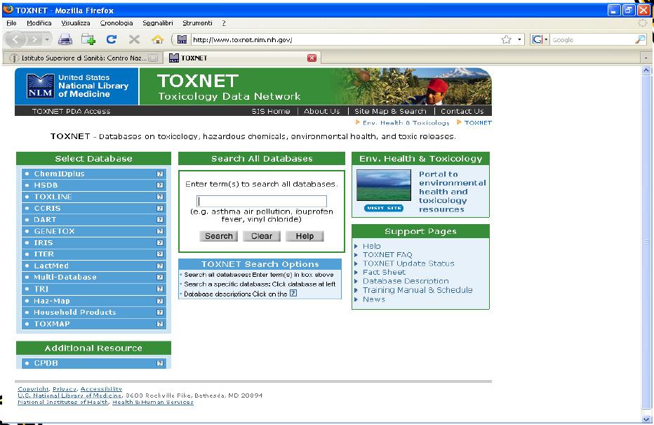 http://toxnet.nlm.