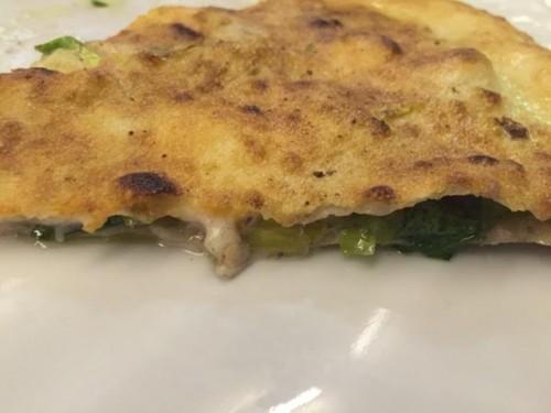 Il calzone ripieno di scarola