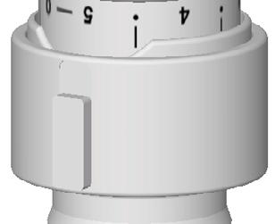 INSTLLZIONE DEL OMNDO TERMOSTTIO ED ELETTROTERMIO omando termostatico Il comando termostatico FR è dotato di un sensore a liquido che percepisce la